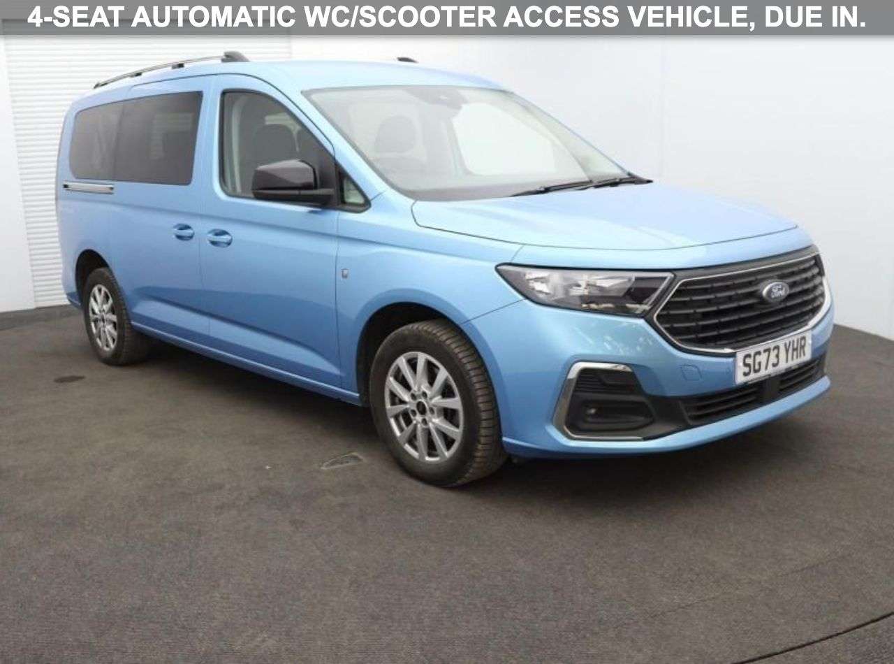 A 2023 FORD GRAND TOURNEO CONNECT 2.0 EcoBlue Titanium MPV 5dr Diesel DCT Euro 6 (s/s) (122 ps) A 2023 FORD GRAND TOURNEO CONNECT 2.0 EcoBlue Titanium MPV 5dr Diesel DCT Euro 6 (s/s) (122 ps)