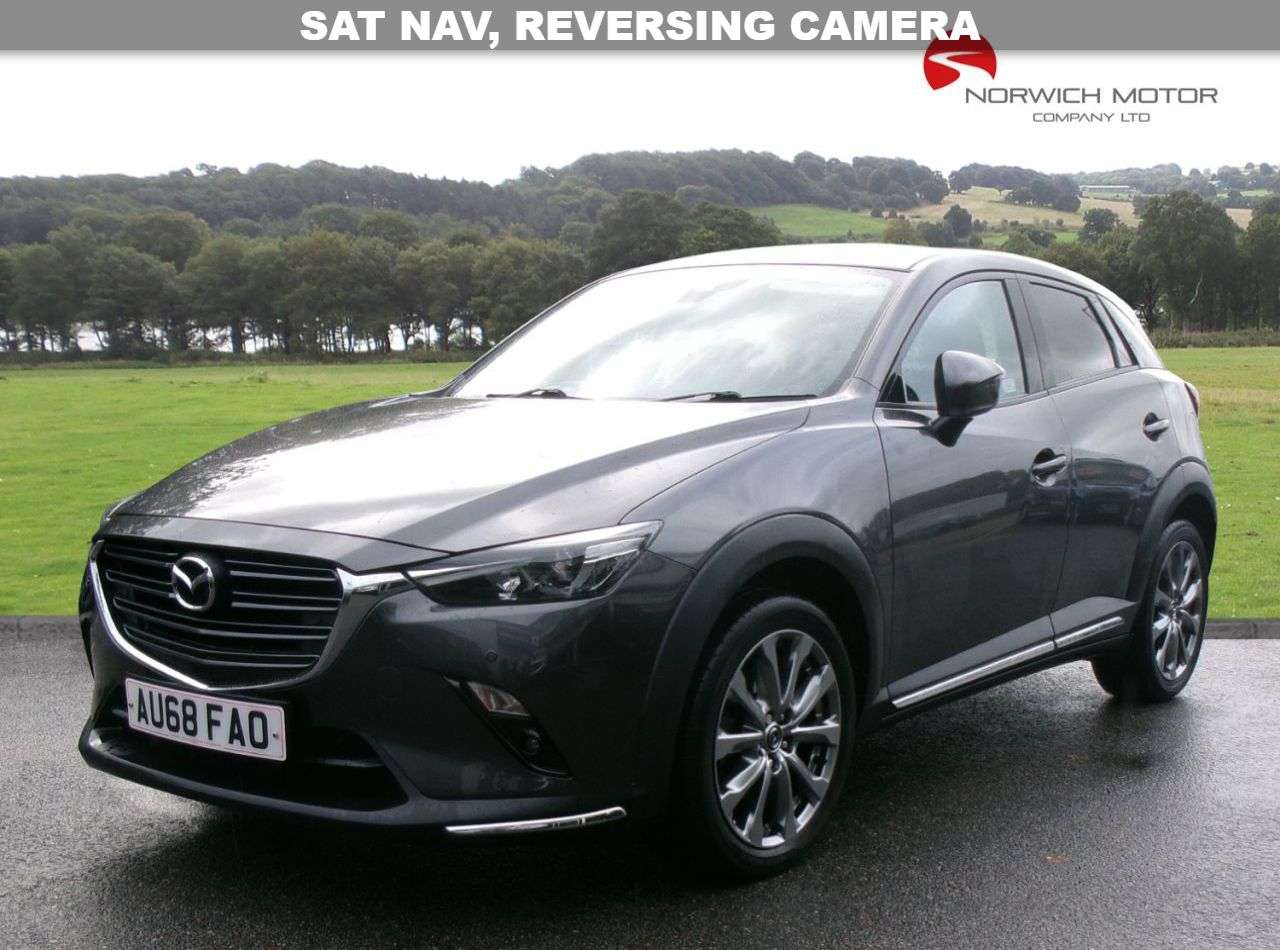 A 2018 MAZDA CX-3 2.0 SKYACTIV-G Sport Nav+ SUV 5dr Petrol Manual Euro 6 (s/s) (121 ps) Sat N A 2018 MAZDA CX-3 2.0 SKYACTIV-G Sport Nav+ SUV 5dr Petrol Manual Euro 6 (s/s) (121 ps) Sat N