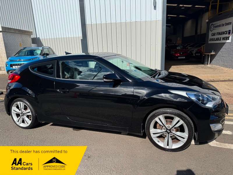 A 2012 HYUNDAI VELOSTER 1.6GDi 16V 140BHP Sport Media Pack **Service History / Rare Unusual Smart & Stylish High Spec Model** A 2012 HYUNDAI VELOSTER 1.6GDi 16V 140BHP Sport Media Pack **Service History / Rare Unusual Smart & Stylish High Spec Model**