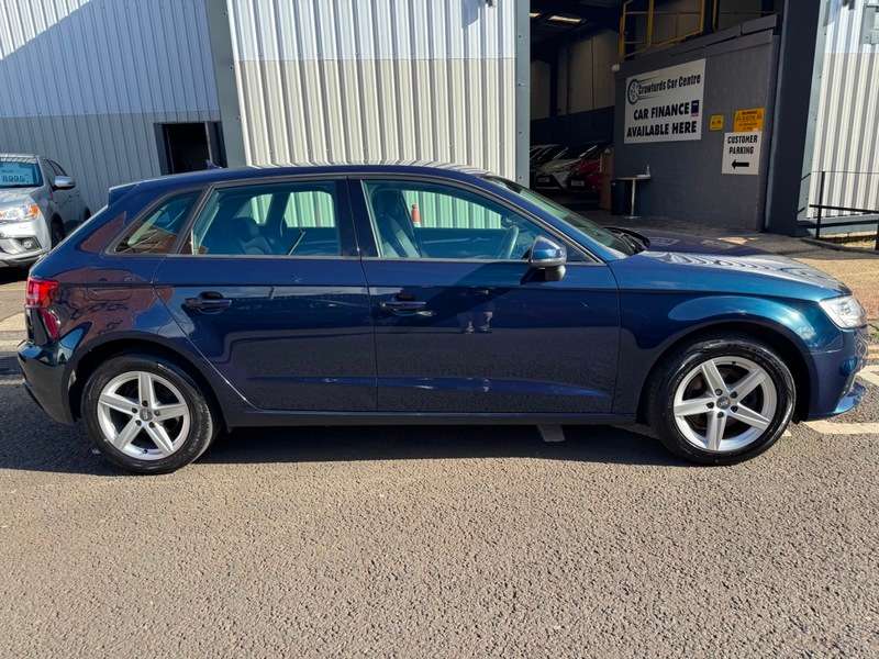 A 2017 AUDI A3 Sportback 1.0 TFSI 12V 116BHP Euro 6 SE **Metallic Cosmos Blue / Smart Stylish High Spec Model** A 2017 AUDI A3 Sportback 1.0 TFSI 12V 116BHP Euro 6 SE **Metallic Cosmos Blue / Smart Stylish High Spec Model**