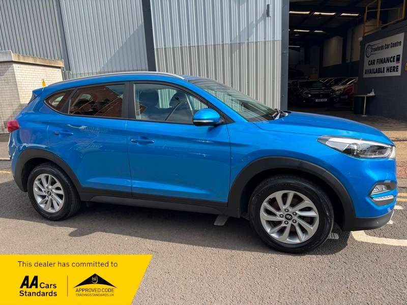 A 2018 HYUNDAI TUCSON 1.7CRDi Blue Drive 16V 115BHP Euro 6 SE Nav **FULL Service History / Smart Stylish High Spec Model** A 2018 HYUNDAI TUCSON 1.7CRDi Blue Drive 16V 115BHP Euro 6 SE Nav **FULL Service History / Smart Stylish High Spec Model**