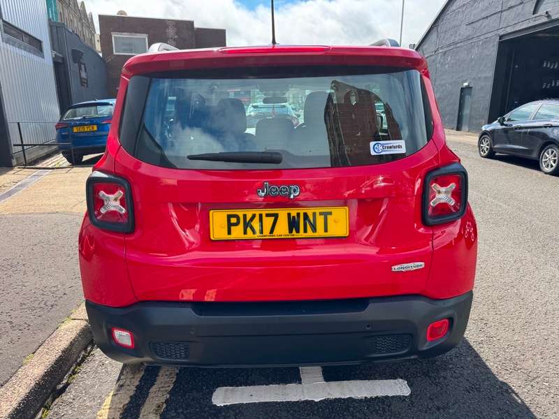 A 2017 JEEP RENEGADE 1.4T MultiAir II 16V 140BHP Longitude SUV Euro 6 **Smart Stylish High Spec Model** A 2017 JEEP RENEGADE 1.4T MultiAir II 16V 140BHP Longitude SUV Euro 6 **Smart Stylish High Spec Model**