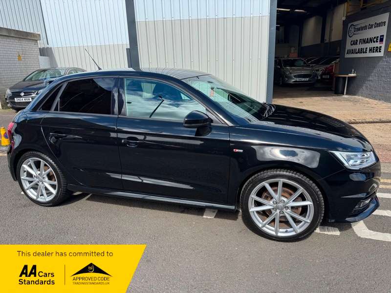 A 2016 AUDI A1 Sportback 1.6TDi 16V 116BHP Euro6 S Line Black Edition **£20 Yearly Road Tax / Averaging 76MPG / Smart Stylish High Spec M A 2016 AUDI A1 Sportback 1.6TDi 16V 116BHP Euro6 S Line Black Edition **£20 Yearly Road Tax / Averaging 76MPG / Smart Stylish High Spec M