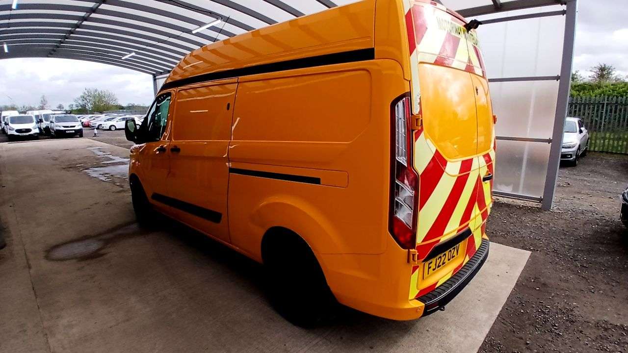 A 2022 FORD TRANSIT CUSTOM 2.0 340 EcoBlue Trend Panel Van 5dr Diesel Manual L2 H2 Euro 6 (s/s) (130 p A 2022 FORD TRANSIT CUSTOM 2.0 340 EcoBlue Trend Panel Van 5dr Diesel Manual L2 H2 Euro 6 (s/s) (130 p