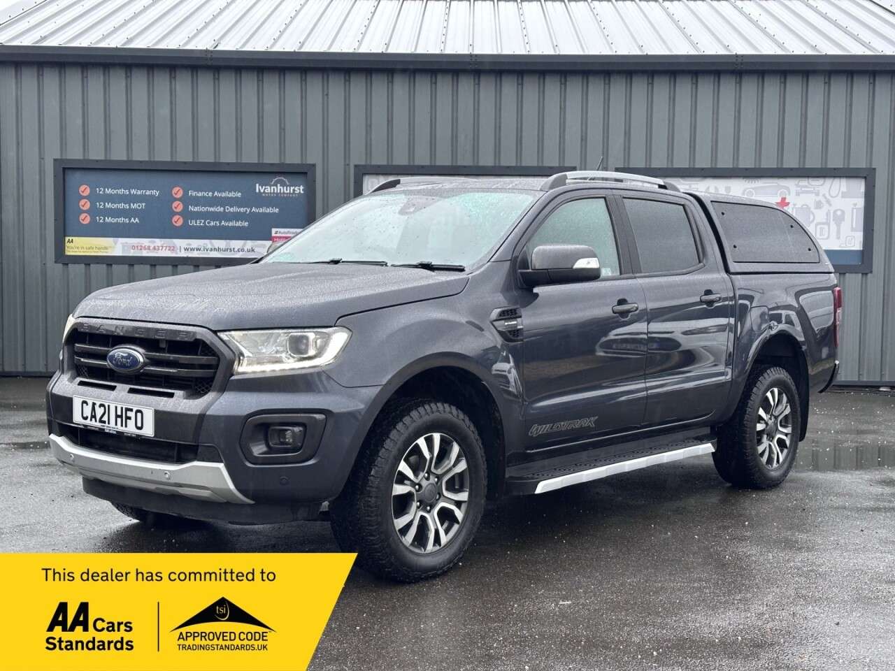 A 2021 FORD RANGER 2.0 EcoBlue Wildtrak Pickup Double Cab 4dr Diesel Auto 4WD Euro 6 (s/s) (21 A 2021 FORD RANGER 2.0 EcoBlue Wildtrak Pickup Double Cab 4dr Diesel Auto 4WD Euro 6 (s/s) (21