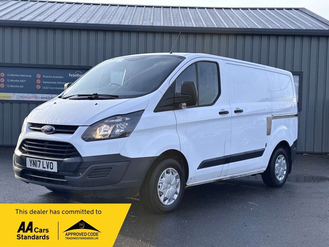 A 2017 FORD TRANSIT CUSTOM 2.0 TDCi 270 Panel Van 5dr Diesel Manual L1 H1 (163 g/km, 104 bhp) A 2017 FORD TRANSIT CUSTOM 2.0 TDCi 270 Panel Van 5dr Diesel Manual L1 H1 (163 g/km, 104 bhp)