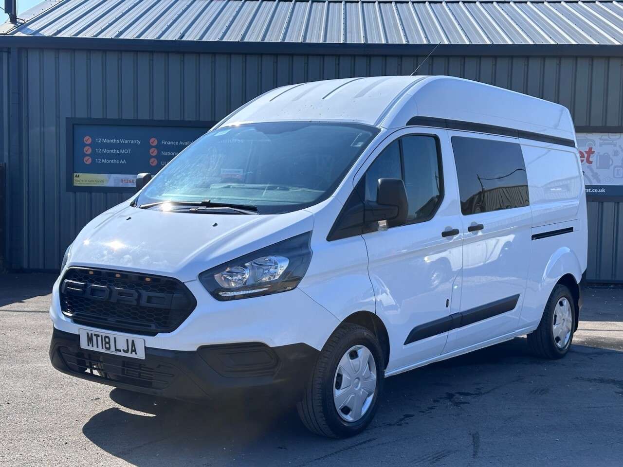 A 2018 FORD TRANSIT CUSTOM 2.0 300 EcoBlue Panel Van 5dr Diesel Manual L2 H2 Euro 6 (105 ps) CAMPER CO A 2018 FORD TRANSIT CUSTOM 2.0 300 EcoBlue Panel Van 5dr Diesel Manual L2 H2 Euro 6 (105 ps) CAMPER CO