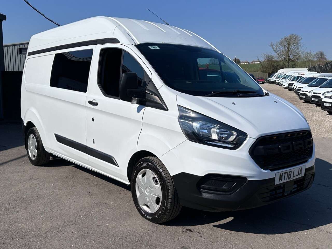 A 2018 FORD TRANSIT CUSTOM 2.0 300 EcoBlue Panel Van 5dr Diesel Manual L2 H2 Euro 6 (105 ps) CAMPER CO A 2018 FORD TRANSIT CUSTOM 2.0 300 EcoBlue Panel Van 5dr Diesel Manual L2 H2 Euro 6 (105 ps) CAMPER CO