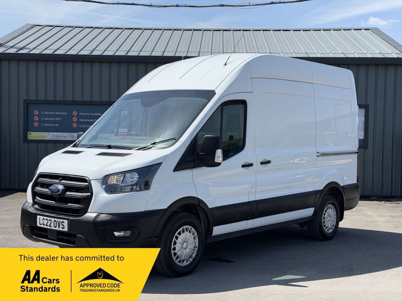 A 2022 FORD TRANSIT 2.0 350 EcoBlue Leader Panel Van 5dr Diesel Manual AWD L2 H2 Euro 6 (s/s) ( A 2022 FORD TRANSIT 2.0 350 EcoBlue Leader Panel Van 5dr Diesel Manual AWD L2 H2 Euro 6 (s/s) (