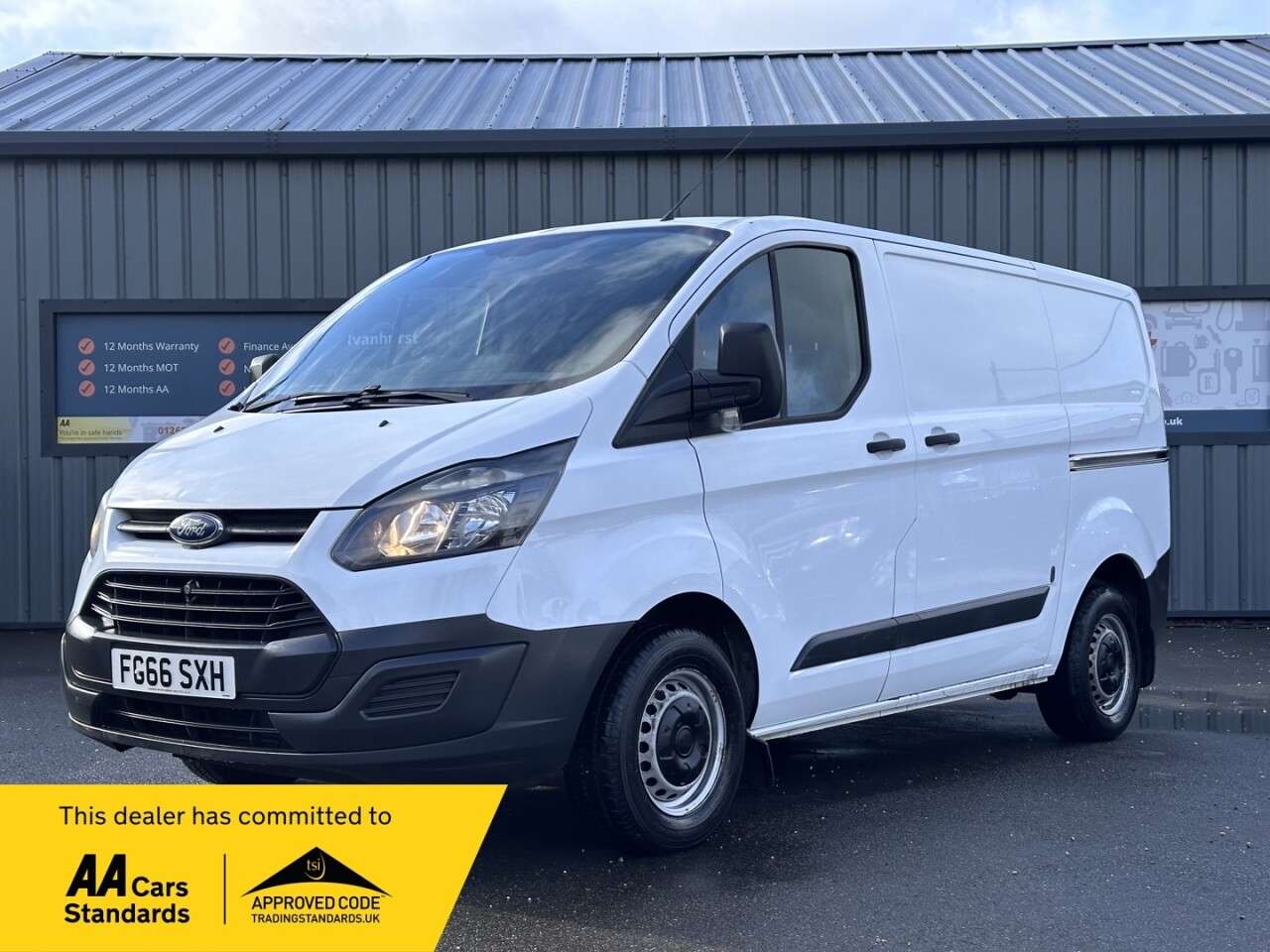 A 2016 FORD TRANSIT CUSTOM 2.2 TDCi 290 Panel Van 5dr Diesel Manual L1 H1 (186 g/km, 98 bhp) LAST OF T A 2016 FORD TRANSIT CUSTOM 2.2 TDCi 290 Panel Van 5dr Diesel Manual L1 H1 (186 g/km, 98 bhp) LAST OF T