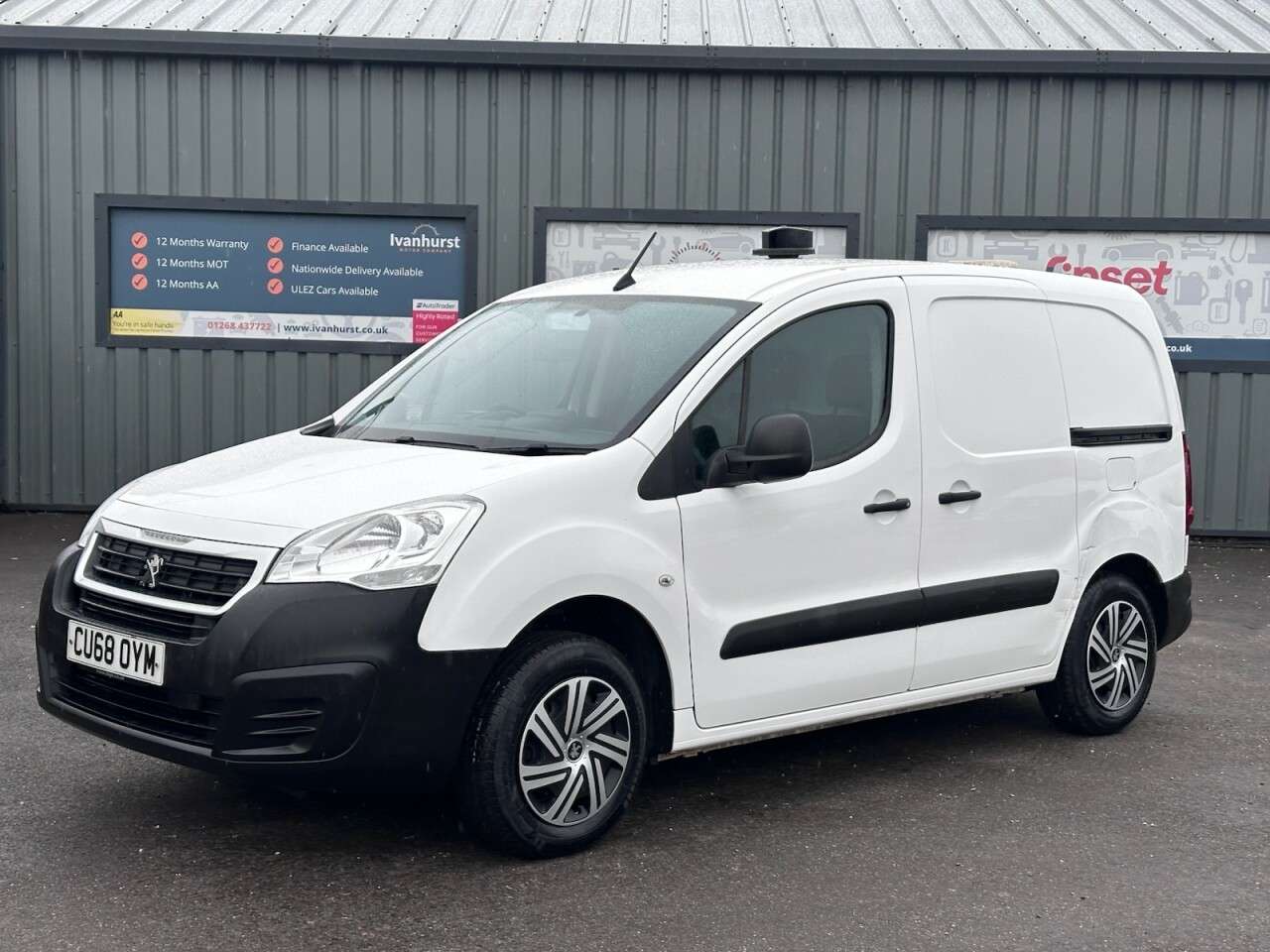 A 2018 PEUGEOT PARTNER 1.6 BlueHDi 651 Professional Panel Van 5dr Diesel Manual L1 (112 g/km, 73.9 A 2018 PEUGEOT PARTNER 1.6 BlueHDi 651 Professional Panel Van 5dr Diesel Manual L1 (112 g/km, 73.9