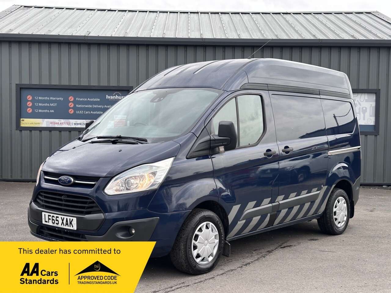 A 2015 FORD TRANSIT CUSTOM 2.2 TDCi 310 Trend Panel Van 5dr Diesel Manual L1 H1 (186 g/km, 123 bhp) A 2015 FORD TRANSIT CUSTOM 2.2 TDCi 310 Trend Panel Van 5dr Diesel Manual L1 H1 (186 g/km, 123 bhp)