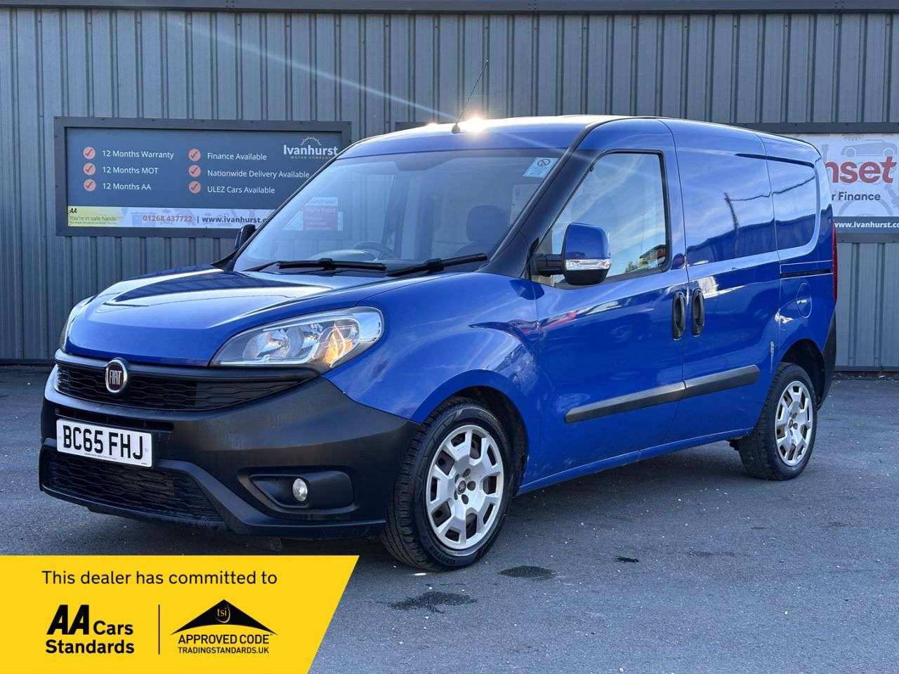 A 2016 FIAT DOBLO 1.3 JTD MultiJetII 16v SX Tecnico Panel Van 4dr Diesel Manual L1 H1 (126 g/ A 2016 FIAT DOBLO 1.3 JTD MultiJetII 16v SX Tecnico Panel Van 4dr Diesel Manual L1 H1 (126 g/