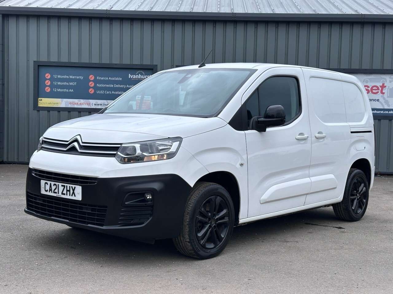 A 2021 CITROEN BERLINGO 1.5 BlueHDi 1000 Driver M Panel Van 5dr Diesel EAT8 SWB Euro 6 (s/s) (130 p A 2021 CITROEN BERLINGO 1.5 BlueHDi 1000 Driver M Panel Van 5dr Diesel EAT8 SWB Euro 6 (s/s) (130 p