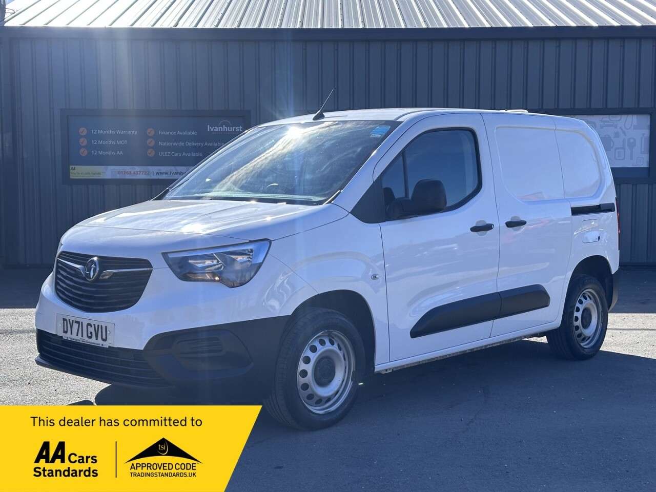 A 2021 VAUXHALL COMBO 1.5 Turbo D 2300 Dynamic Panel Van 4dr Diesel Manual L1 H1 Euro 6 (100 ps) A 2021 VAUXHALL COMBO 1.5 Turbo D 2300 Dynamic Panel Van 4dr Diesel Manual L1 H1 Euro 6 (100 ps)