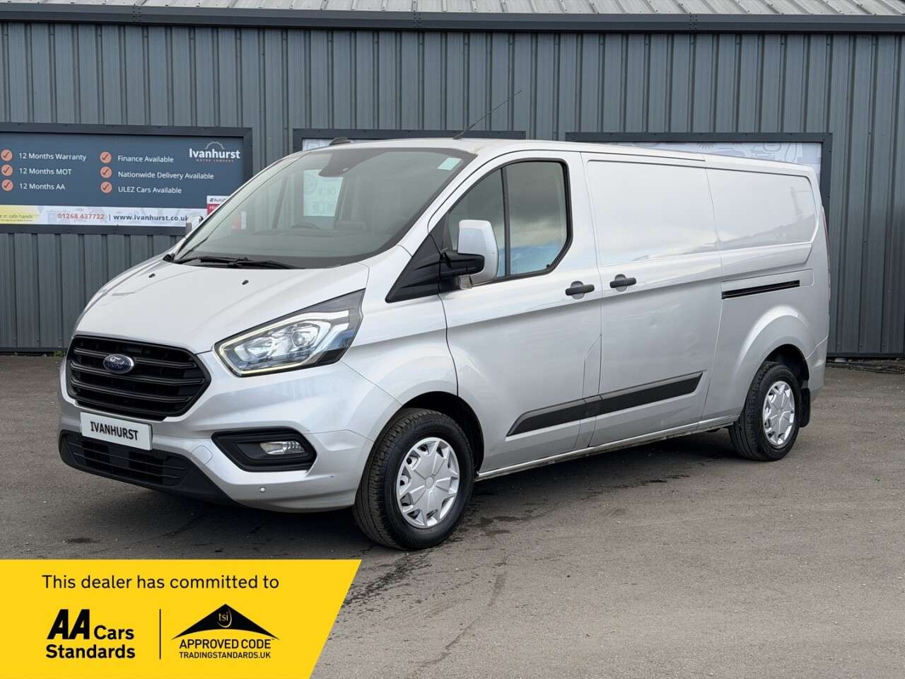 A 2022 FORD TRANSIT CUSTOM 2.0 300 EcoBlue Trend Panel Van 5dr Diesel Manual L2 H1 Euro 6 (130 ps) A 2022 FORD TRANSIT CUSTOM 2.0 300 EcoBlue Trend Panel Van 5dr Diesel Manual L2 H1 Euro 6 (130 ps)