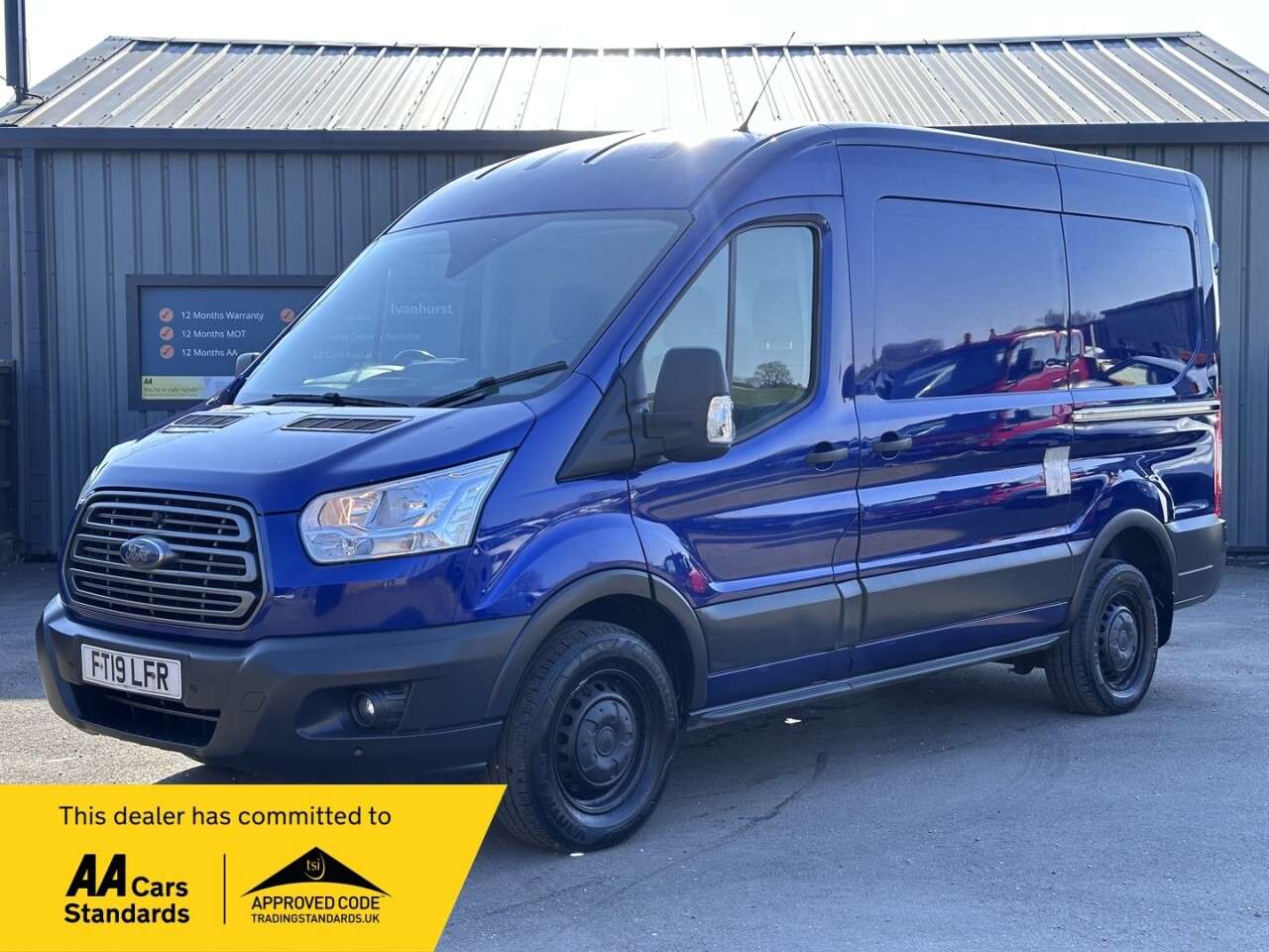 A 2019 FORD TRANSIT 2.0 350 EcoBlue Trend Panel Van 5dr Diesel Manual FWD L2 H2 Euro 6 (s/s) (1 A 2019 FORD TRANSIT 2.0 350 EcoBlue Trend Panel Van 5dr Diesel Manual FWD L2 H2 Euro 6 (s/s) (1