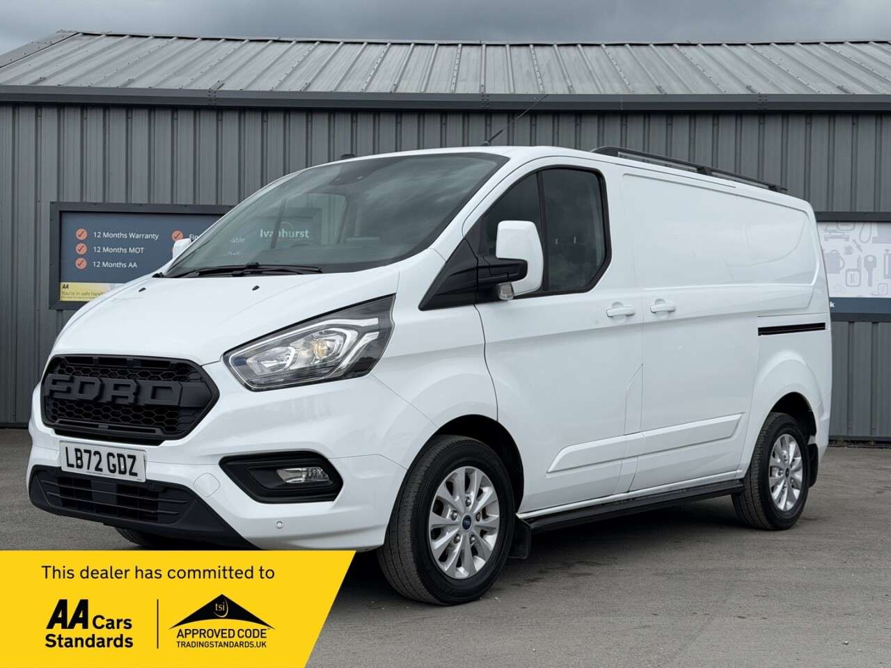 A 2023 FORD TRANSIT CUSTOM 2.0 300 EcoBlue Limited Panel Van 5dr Diesel Manual L1 H1 Euro 6 (s/s) (130 A 2023 FORD TRANSIT CUSTOM 2.0 300 EcoBlue Limited Panel Van 5dr Diesel Manual L1 H1 Euro 6 (s/s) (130
