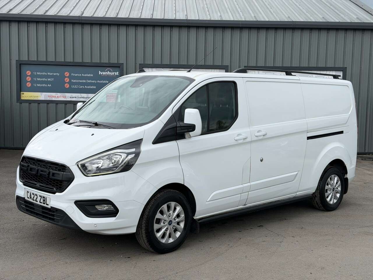 A 2022 FORD TRANSIT CUSTOM 2.0 300 EcoBlue Limited Panel Van 5dr Diesel Manual L2 H1 Euro 6 (s/s) (130 A 2022 FORD TRANSIT CUSTOM 2.0 300 EcoBlue Limited Panel Van 5dr Diesel Manual L2 H1 Euro 6 (s/s) (130