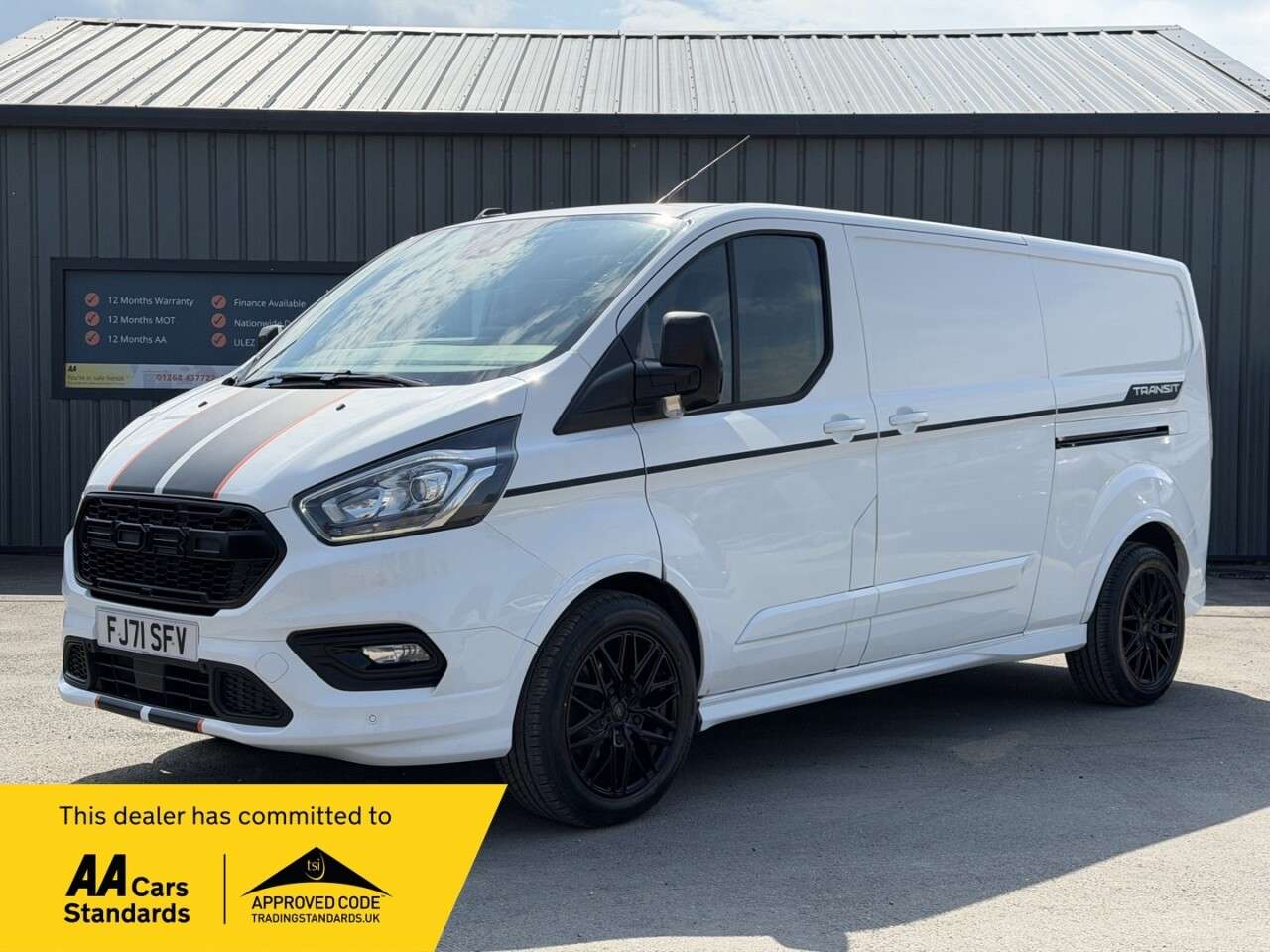 A 2021 FORD TRANSIT CUSTOM 2.0 310 EcoBlue Sport Panel Van 5dr Diesel Auto L2 H1 Euro 6 (s/s) (185 ps) A 2021 FORD TRANSIT CUSTOM 2.0 310 EcoBlue Sport Panel Van 5dr Diesel Auto L2 H1 Euro 6 (s/s) (185 ps)