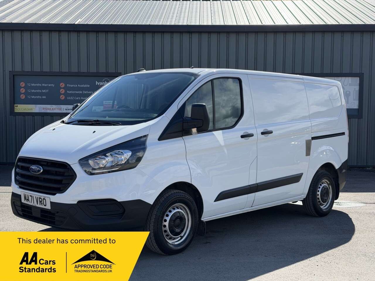 A 2021 FORD TRANSIT CUSTOM 2.0 300 EcoBlue Leader Panel Van 5dr Diesel Manual L1 H1 Euro 6 (s/s) (130 A 2021 FORD TRANSIT CUSTOM 2.0 300 EcoBlue Leader Panel Van 5dr Diesel Manual L1 H1 Euro 6 (s/s) (130