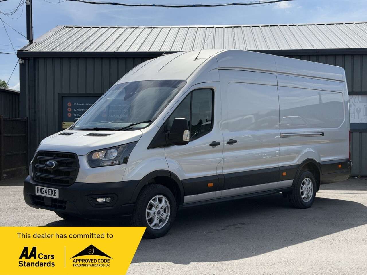 A 2024 FORD TRANSIT 2.0 350 EcoBlue Trend Panel Van 5dr Diesel Manual RWD L4 H3 Euro 6 (s/s) (1 A 2024 FORD TRANSIT 2.0 350 EcoBlue Trend Panel Van 5dr Diesel Manual RWD L4 H3 Euro 6 (s/s) (1