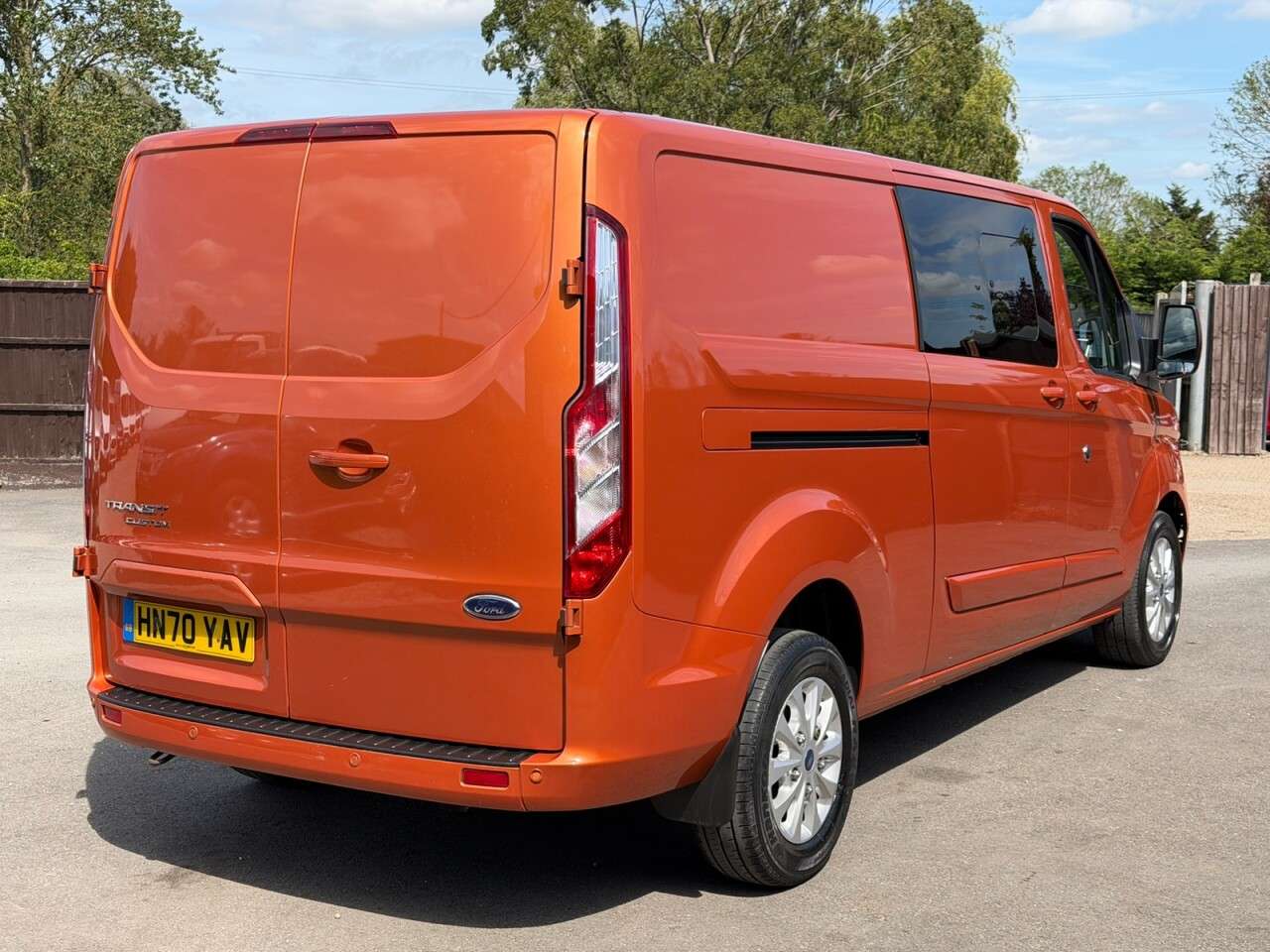 2020 FORD TRANSIT CUSTOM 2020 FORD TRANSIT CUSTOM
