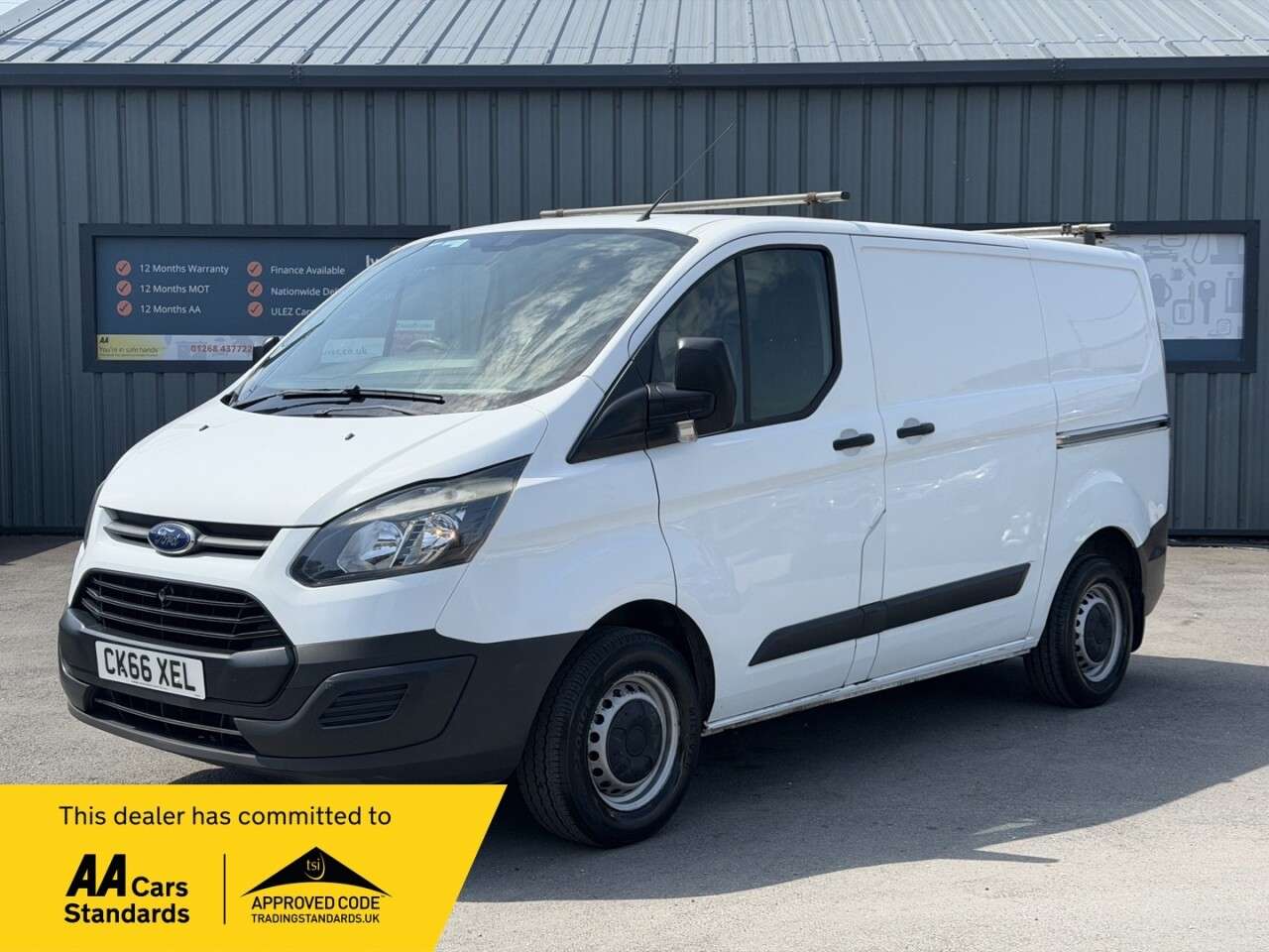A 2017 FORD TRANSIT CUSTOM 2.0 TDCi 270 Panel Van 5dr Diesel Manual L1 H1 (163 g/km, 104 bhp) A 2017 FORD TRANSIT CUSTOM 2.0 TDCi 270 Panel Van 5dr Diesel Manual L1 H1 (163 g/km, 104 bhp)