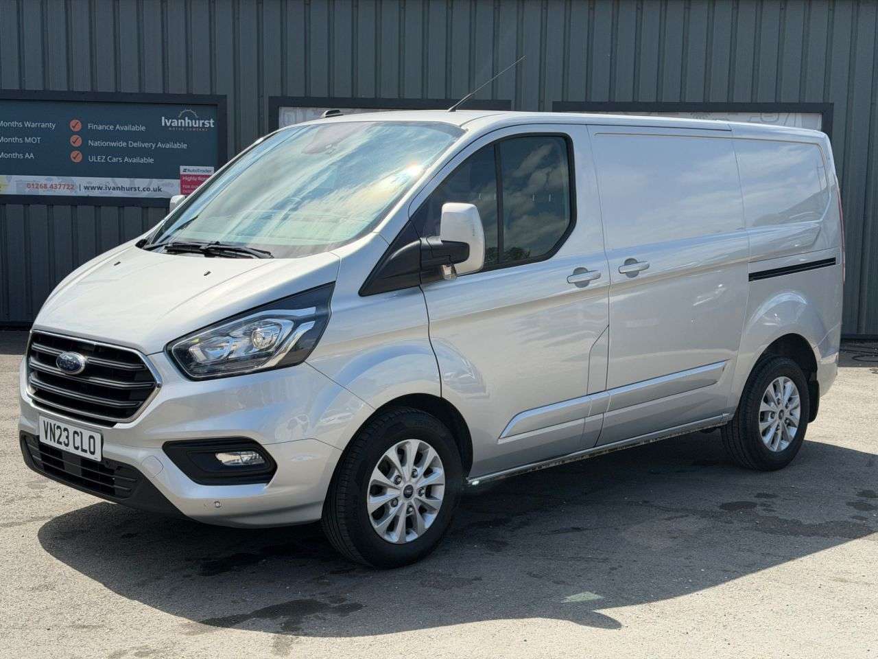A 2023 FORD TRANSIT CUSTOM 2.0 280 EcoBlue Limited Panel Van 5dr Diesel Manual L1 H1 Euro 6 (s/s) (130 A 2023 FORD TRANSIT CUSTOM 2.0 280 EcoBlue Limited Panel Van 5dr Diesel Manual L1 H1 Euro 6 (s/s) (130