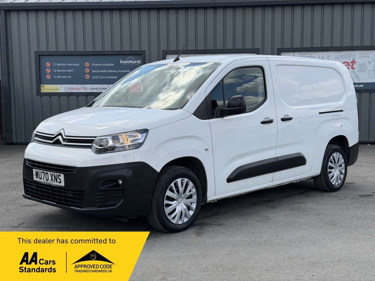 A 2020 CITROEN BERLINGO 1.5 BlueHDi 950 Enterprise XL Panel Van 6dr Diesel Manual LWB Euro 6 (s/s) A 2020 CITROEN BERLINGO 1.5 BlueHDi 950 Enterprise XL Panel Van 6dr Diesel Manual LWB Euro 6 (s/s)