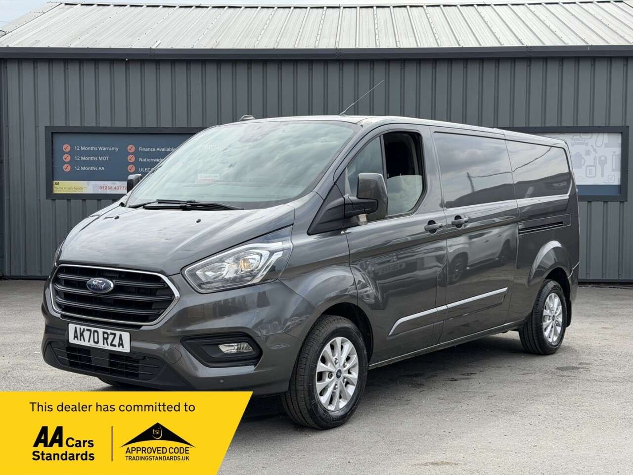 A 2021 FORD TRANSIT CUSTOM 2.0 300 EcoBlue Limited Panel Van 5dr Diesel Manual L2 H1 Euro 6 (s/s) (130 A 2021 FORD TRANSIT CUSTOM 2.0 300 EcoBlue Limited Panel Van 5dr Diesel Manual L2 H1 Euro 6 (s/s) (130