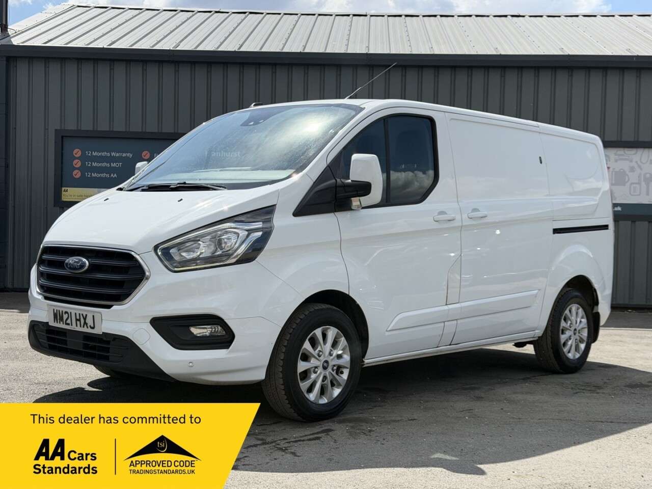 A 2021 FORD TRANSIT CUSTOM 2.0 300 EcoBlue Limited Panel Van 5dr Diesel Manual L1 H1 Euro 6 (s/s) (130 A 2021 FORD TRANSIT CUSTOM 2.0 300 EcoBlue Limited Panel Van 5dr Diesel Manual L1 H1 Euro 6 (s/s) (130