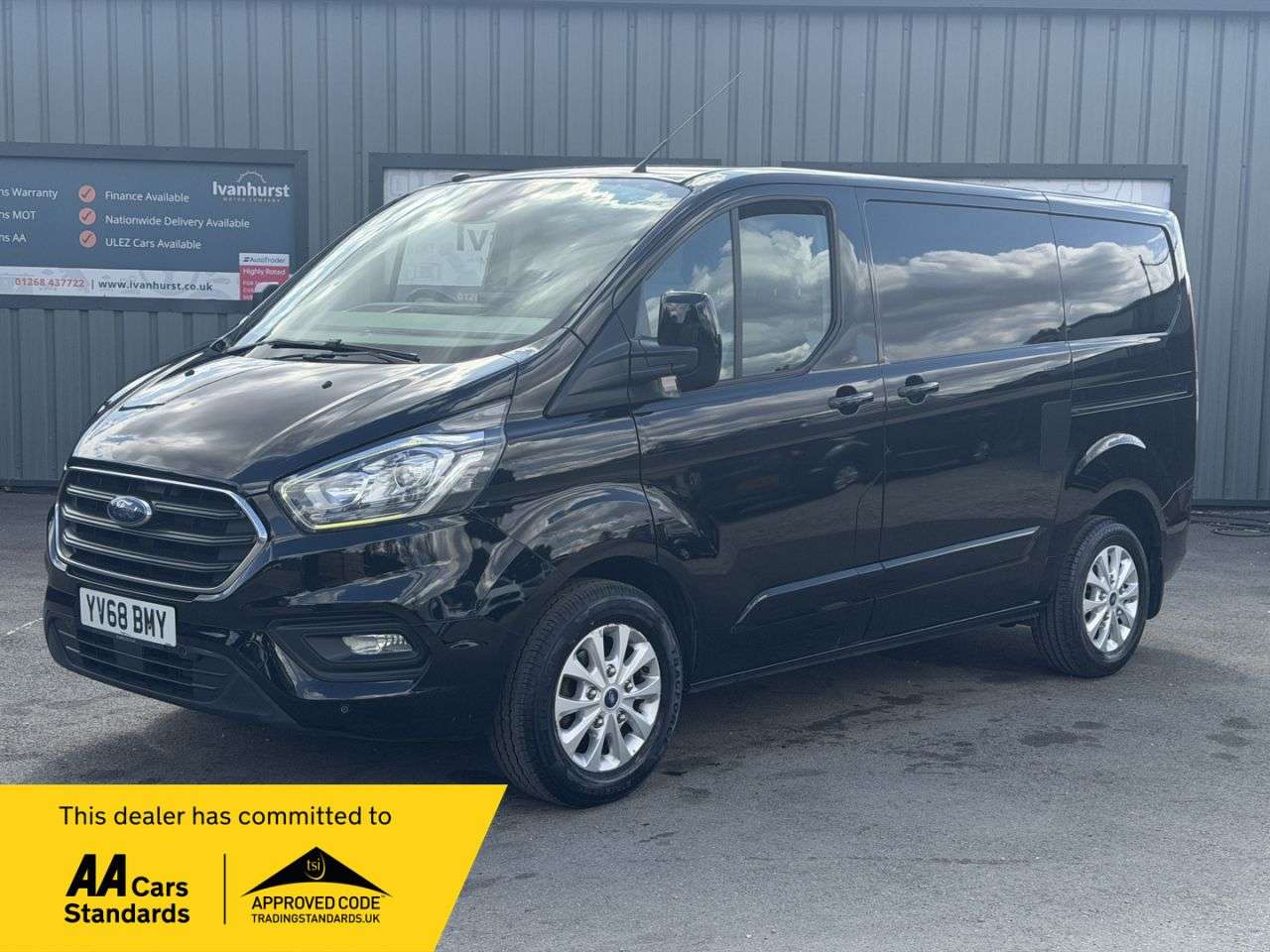 A 2018 FORD TRANSIT CUSTOM 2.0 280 EcoBlue Limited Panel Van 5dr Diesel Manual L1 H1 Euro 6 (130 ps) A 2018 FORD TRANSIT CUSTOM 2.0 280 EcoBlue Limited Panel Van 5dr Diesel Manual L1 H1 Euro 6 (130 ps)