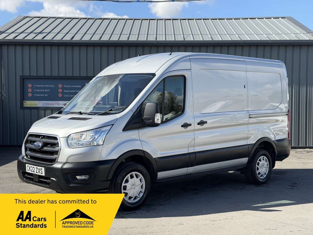 A 2022 FORD TRANSIT 2.0 350 EcoBlue Trend Panel Van 5dr Diesel Manual RWD L2 H2 Euro 6 (s/s) (1 A 2022 FORD TRANSIT 2.0 350 EcoBlue Trend Panel Van 5dr Diesel Manual RWD L2 H2 Euro 6 (s/s) (1