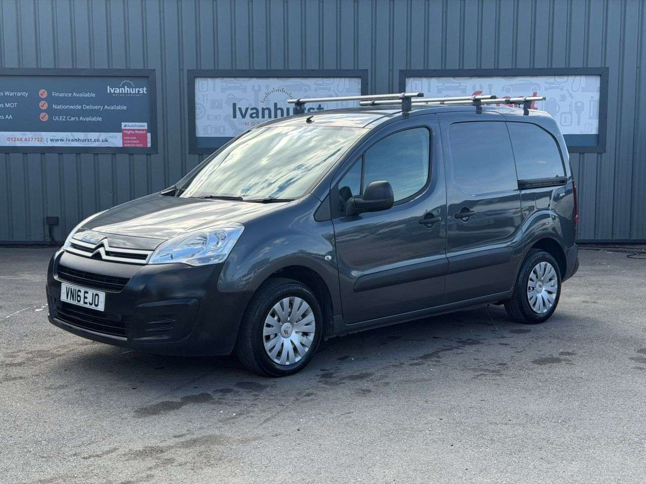 A 2016 CITROEN BERLINGO 1.6 HDi 625 LX Panel Van 5dr Diesel Manual L1 (132 g/km, 90 bhp) A 2016 CITROEN BERLINGO 1.6 HDi 625 LX Panel Van 5dr Diesel Manual L1 (132 g/km, 90 bhp)