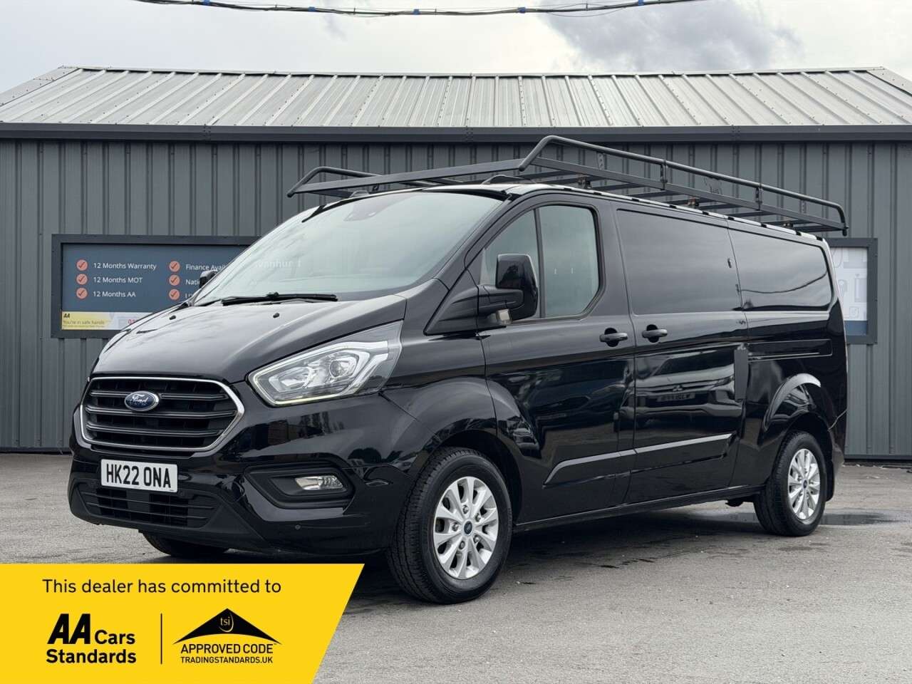 A 2022 FORD TRANSIT CUSTOM 2.0 300 EcoBlue Limited Panel Van 5dr Diesel Manual L2 H1 Euro 6 (s/s) (130 A 2022 FORD TRANSIT CUSTOM 2.0 300 EcoBlue Limited Panel Van 5dr Diesel Manual L2 H1 Euro 6 (s/s) (130