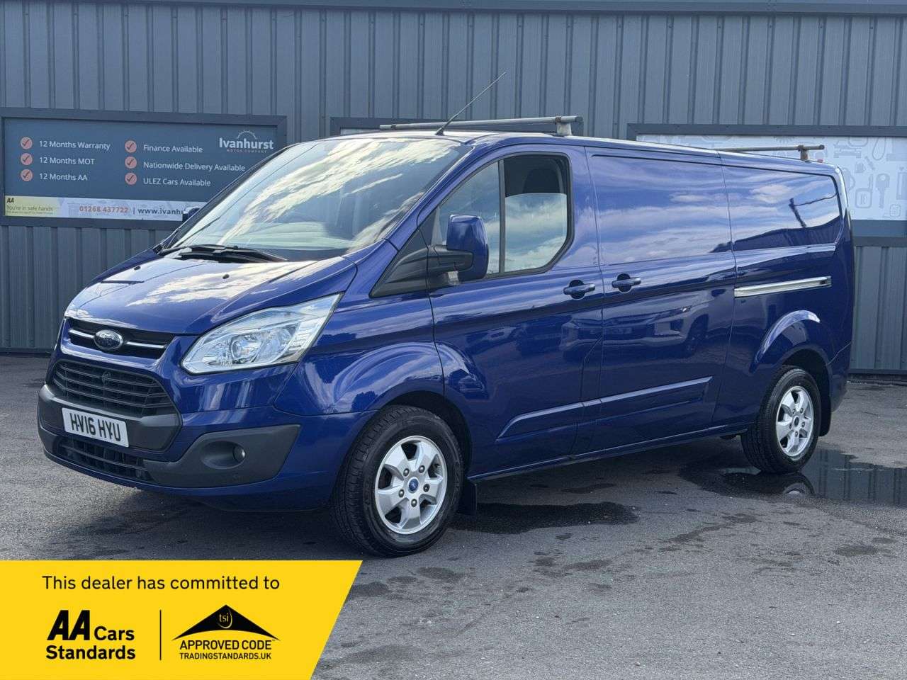 A 2016 FORD TRANSIT CUSTOM 2.2 TDCi 290 Limited Panel Van 5dr Diesel Manual L2 H1 (186 g/km, 123 bhp) A 2016 FORD TRANSIT CUSTOM 2.2 TDCi 290 Limited Panel Van 5dr Diesel Manual L2 H1 (186 g/km, 123 bhp)