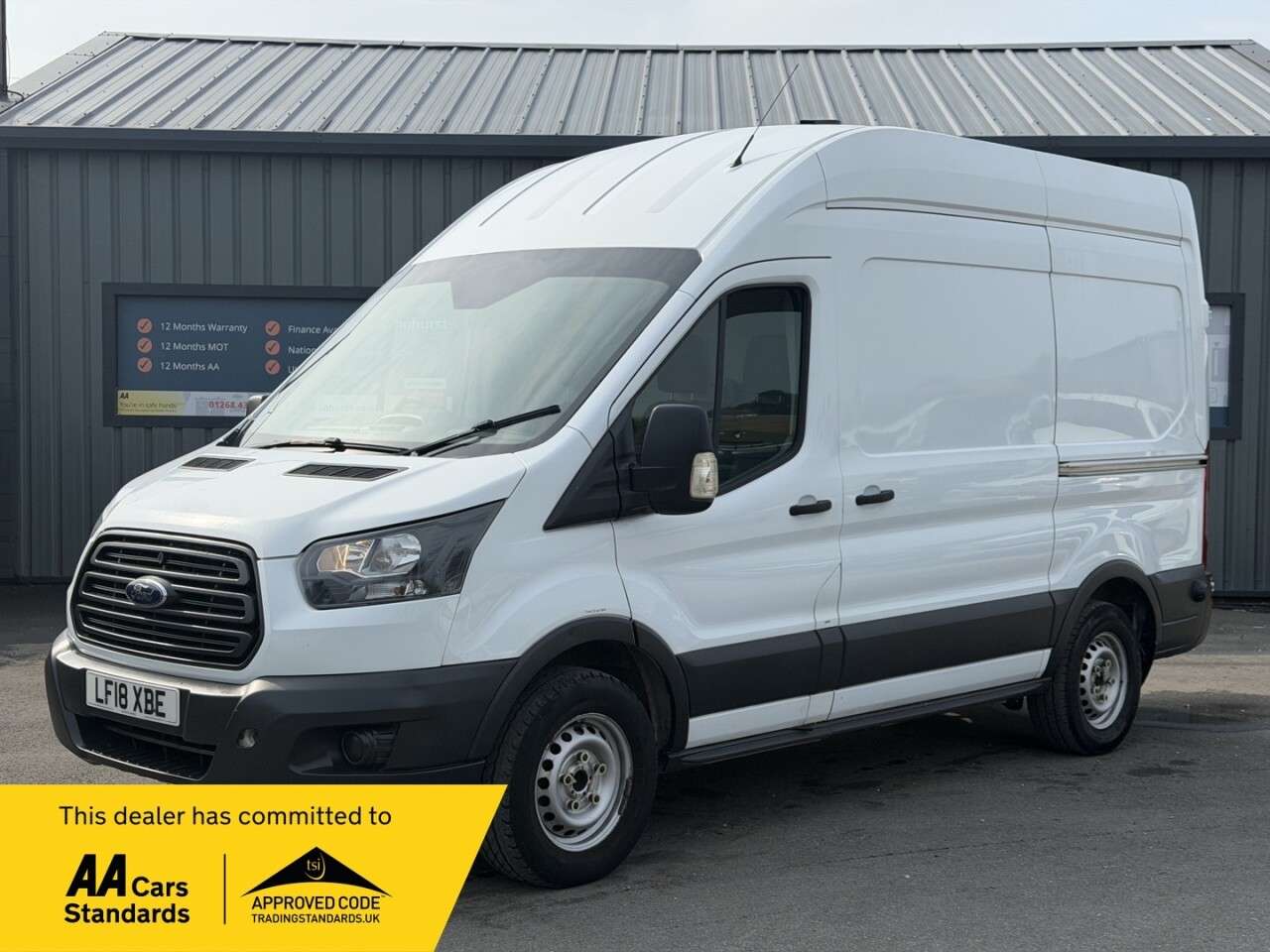 A 2018 FORD TRANSIT 2.0 350 EcoBlue Panel Van 5dr Diesel Manual RWD L2 H3 Euro 6 (170 ps) A 2018 FORD TRANSIT 2.0 350 EcoBlue Panel Van 5dr Diesel Manual RWD L2 H3 Euro 6 (170 ps)