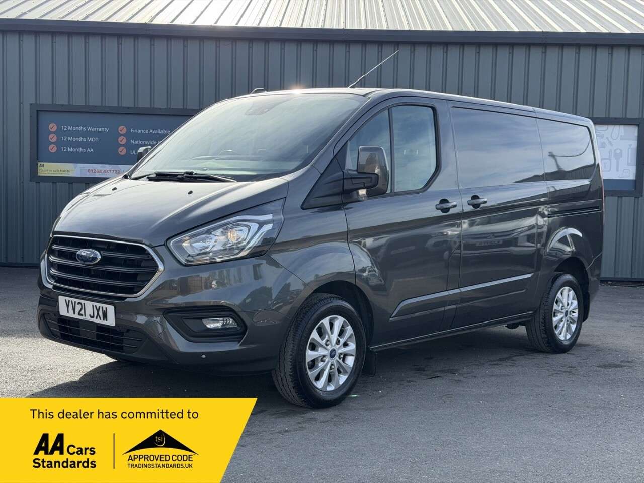 A 2021 FORD TRANSIT CUSTOM 2.0 280 EcoBlue Limited Panel Van 5dr Diesel Manual L1 H1 Euro 6 (s/s) (130 A 2021 FORD TRANSIT CUSTOM 2.0 280 EcoBlue Limited Panel Van 5dr Diesel Manual L1 H1 Euro 6 (s/s) (130