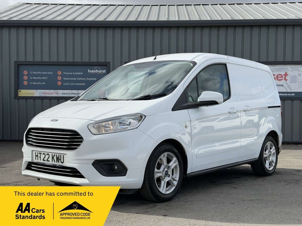A 2022 FORD TRANSIT COURIER 1.5 TDCi Limited Panel Van 5dr Diesel Manual L1 Euro 6 (100 ps) A 2022 FORD TRANSIT COURIER 1.5 TDCi Limited Panel Van 5dr Diesel Manual L1 Euro 6 (100 ps)
