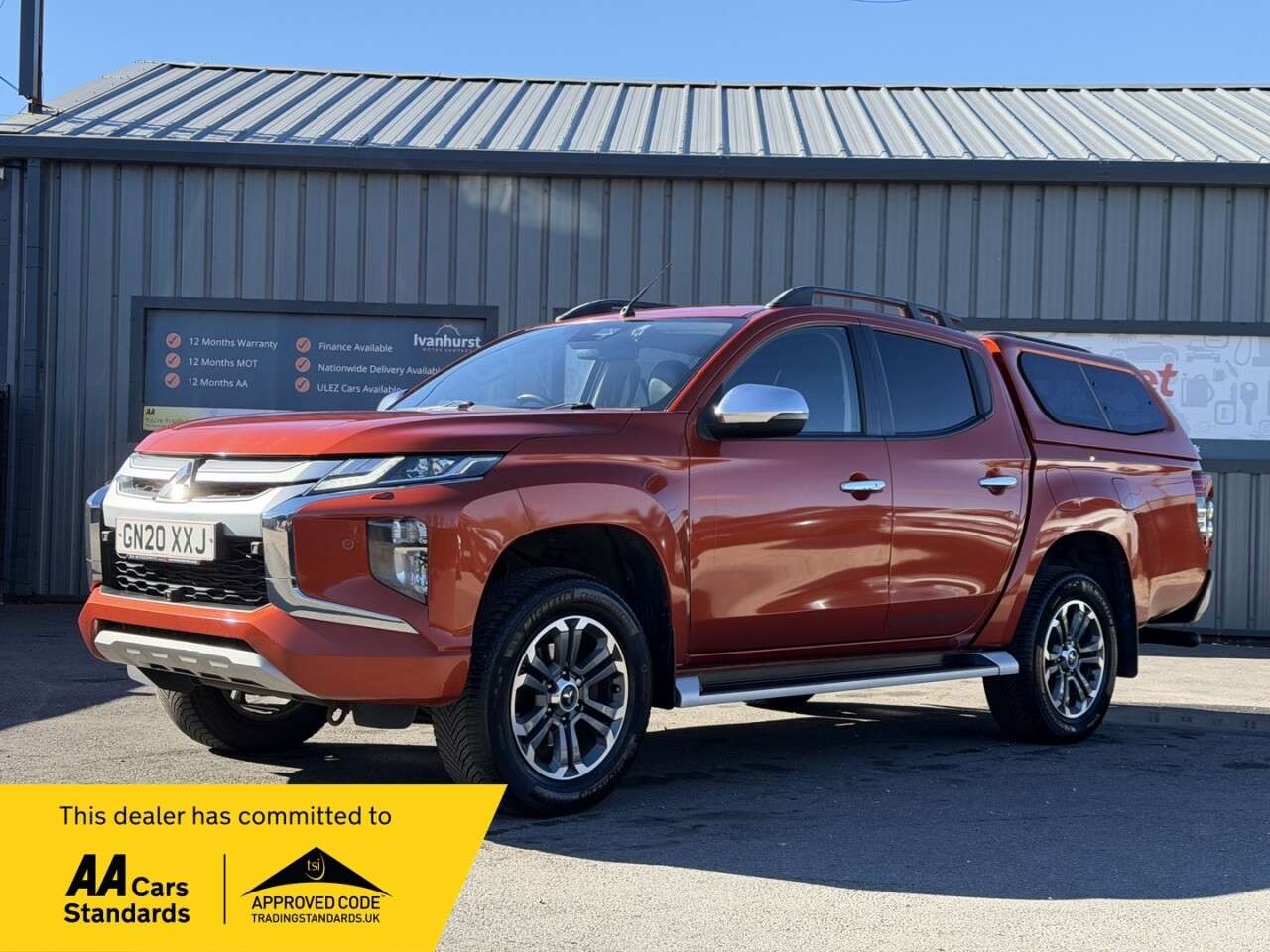 A 2020 MITSUBISHI L200 2.2 DI-D DC Barbarian X Pickup Double Cab 4dr Diesel Auto 4WD Euro 6 (s/s) A 2020 MITSUBISHI L200 2.2 DI-D DC Barbarian X Pickup Double Cab 4dr Diesel Auto 4WD Euro 6 (s/s)
