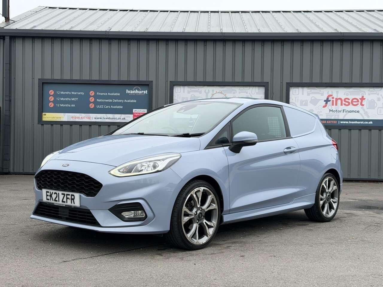 A 2021 FORD FIESTA VAN 1.0T EcoBoost Sport Car Derived Van 3dr Petrol Manual Euro 6 (s/s) (125 ps) A 2021 FORD FIESTA VAN 1.0T EcoBoost Sport Car Derived Van 3dr Petrol Manual Euro 6 (s/s) (125 ps)