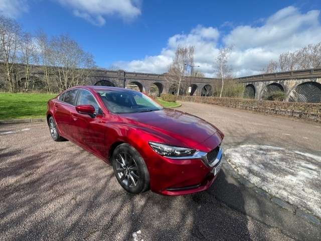 A 2019 MAZDA 6 2.0 SKYACTIV-G SE-L Nav+ Saloon 4dr Petrol Auto Euro 6 (s/s) (145 ps) A 2019 MAZDA 6 2.0 SKYACTIV-G SE-L Nav+ Saloon 4dr Petrol Auto Euro 6 (s/s) (145 ps)