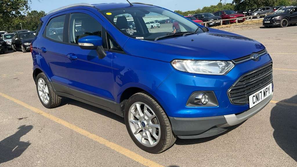 A 2017 FORD ECOSPORT 1.5 Titanium SUV 5dr Petrol Powershift 2WD Euro 5 (112 ps) A 2017 FORD ECOSPORT 1.5 Titanium SUV 5dr Petrol Powershift 2WD Euro 5 (112 ps)