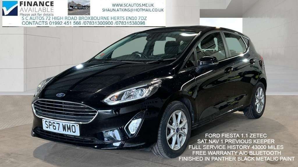 A 2017 FORD FIESTA 1.1 Ti-VCT Zetec Hatchback 5dr Petrol Manual Euro 6 (s/s) (85 ps) A 2017 FORD FIESTA 1.1 Ti-VCT Zetec Hatchback 5dr Petrol Manual Euro 6 (s/s) (85 ps)