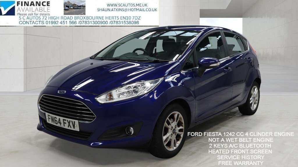 A 2015 FORD FIESTA 1.25 Zetec Hatchback 5dr Petrol Manual Euro 5 (82 ps) A 2015 FORD FIESTA 1.25 Zetec Hatchback 5dr Petrol Manual Euro 5 (82 ps)