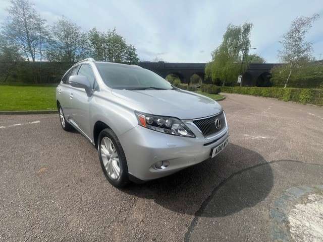 A 2010 LEXUS RX 3.5 450h V6 SE-L SUV 5dr Petrol Hybrid CVT 4WD Euro 4 (s/s) (299 ps) A 2010 LEXUS RX 3.5 450h V6 SE-L SUV 5dr Petrol Hybrid CVT 4WD Euro 4 (s/s) (299 ps)