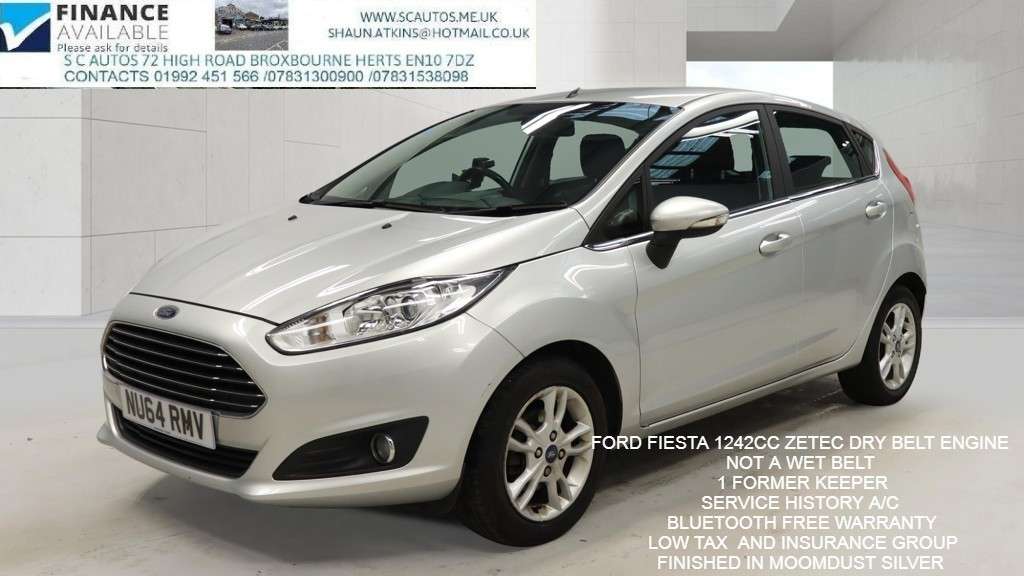 A 2014 FORD FIESTA 1.25 Zetec Hatchback 5dr Petrol Manual Euro 5 (82 ps) A 2014 FORD FIESTA 1.25 Zetec Hatchback 5dr Petrol Manual Euro 5 (82 ps)