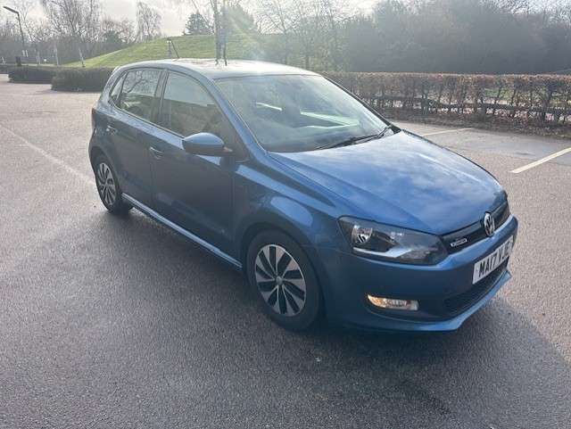 A 2017 VOLKSWAGEN POLO 1.0 TSI BlueMotion Tech BlueMotion Hatchback 5dr Petrol Manual Euro 6 (s/s) (95 ps) A 2017 VOLKSWAGEN POLO 1.0 TSI BlueMotion Tech BlueMotion Hatchback 5dr Petrol Manual Euro 6 (s/s) (95 ps)