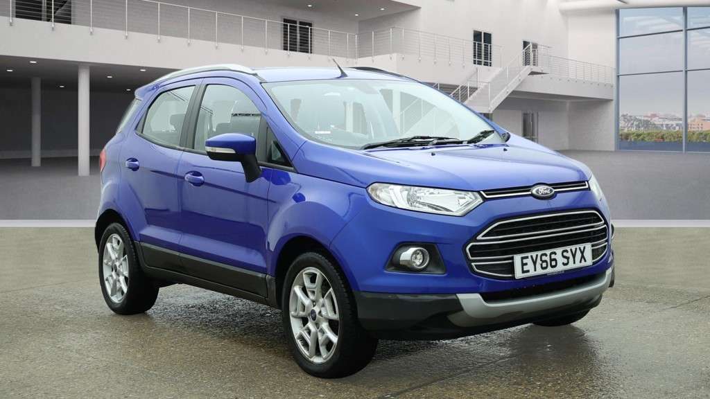 A 2016 FORD ECOSPORT 1.5 Titanium SUV 5dr Petrol Powershift 2WD Euro 5 (112 ps) A 2016 FORD ECOSPORT 1.5 Titanium SUV 5dr Petrol Powershift 2WD Euro 5 (112 ps)